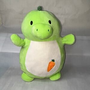 14" Hugmee The Original Squishmallows Desirae Green Dinosaur Dino Kellytoy Plush